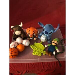 Kids plushie and toy bundle